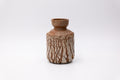 Vintage Shino Sake Bottle and Small Vase