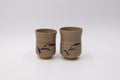 Vintage Japanese Couple’s Tea Cup Set by Tsuruta Yoshirō