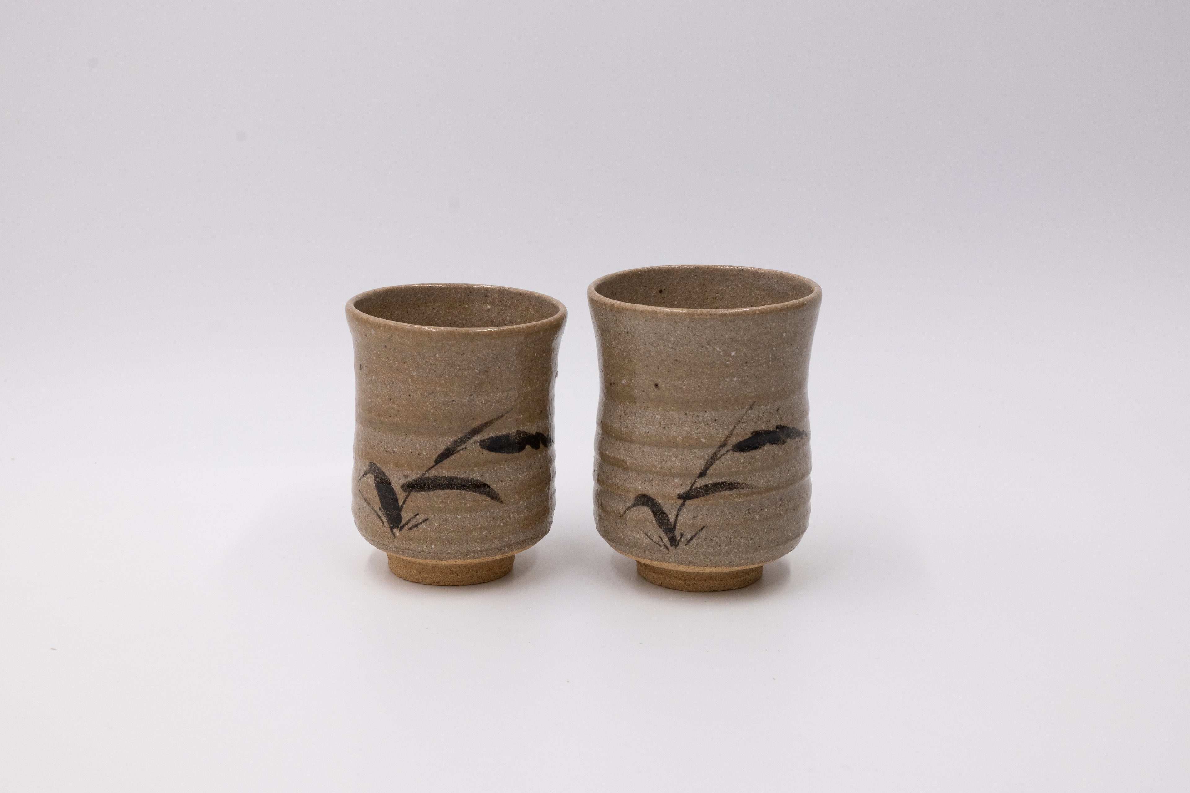 Vintage Japanese Couple’s Tea Cup Set by Tsuruta Yoshirō