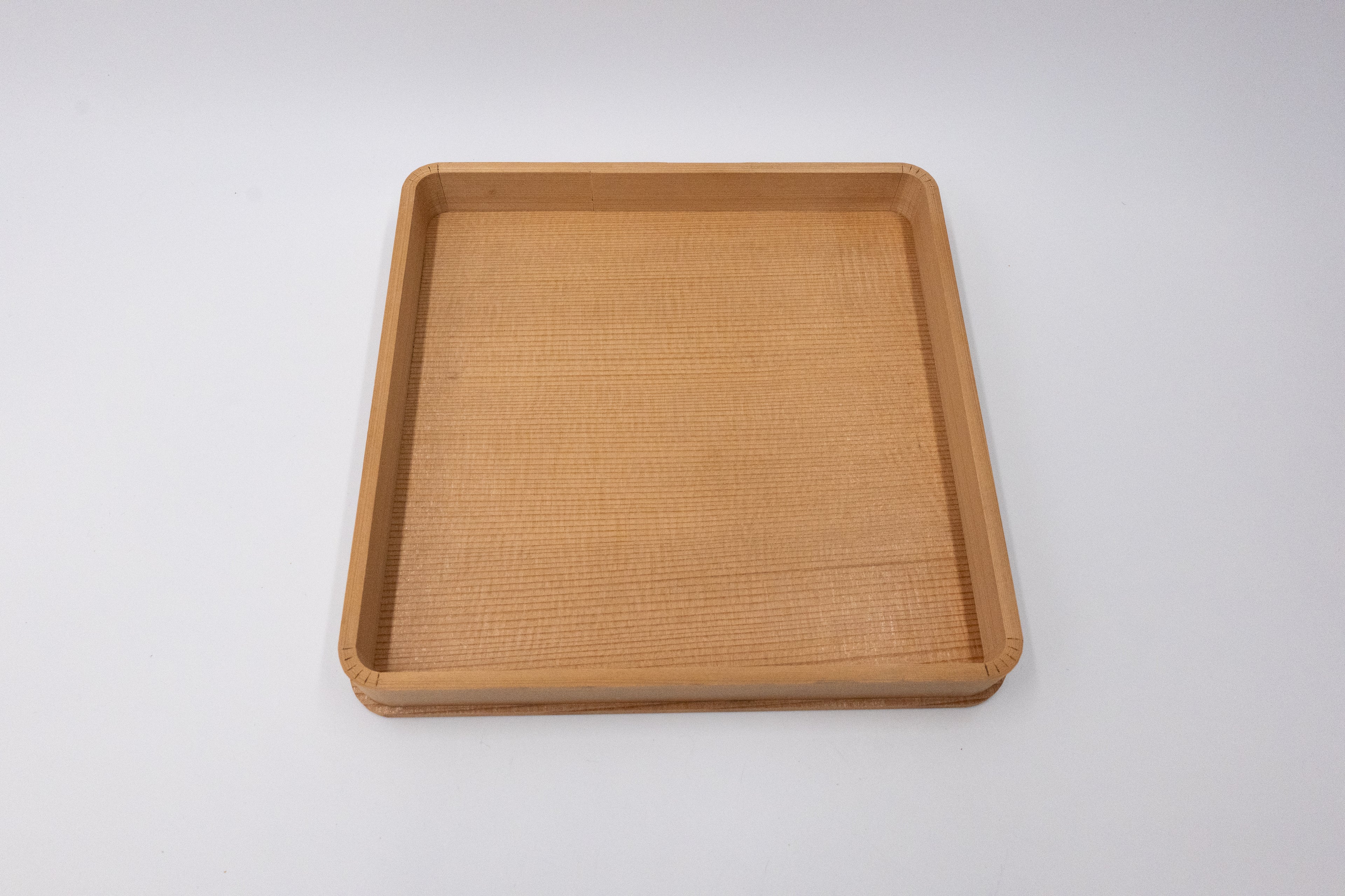 Vintage Japanese Cedar Serving Tray