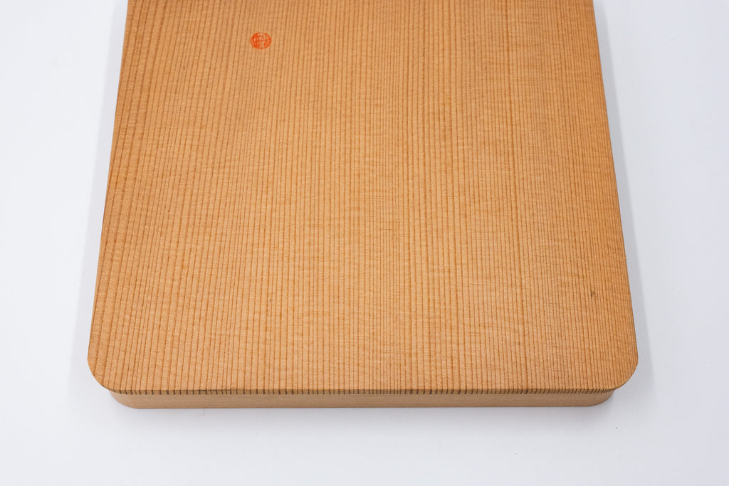 Vintage Japanese Cedar Serving Tray