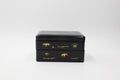 Vintage Japanese Lacquerware Jubako (lunch box) – Black & gold