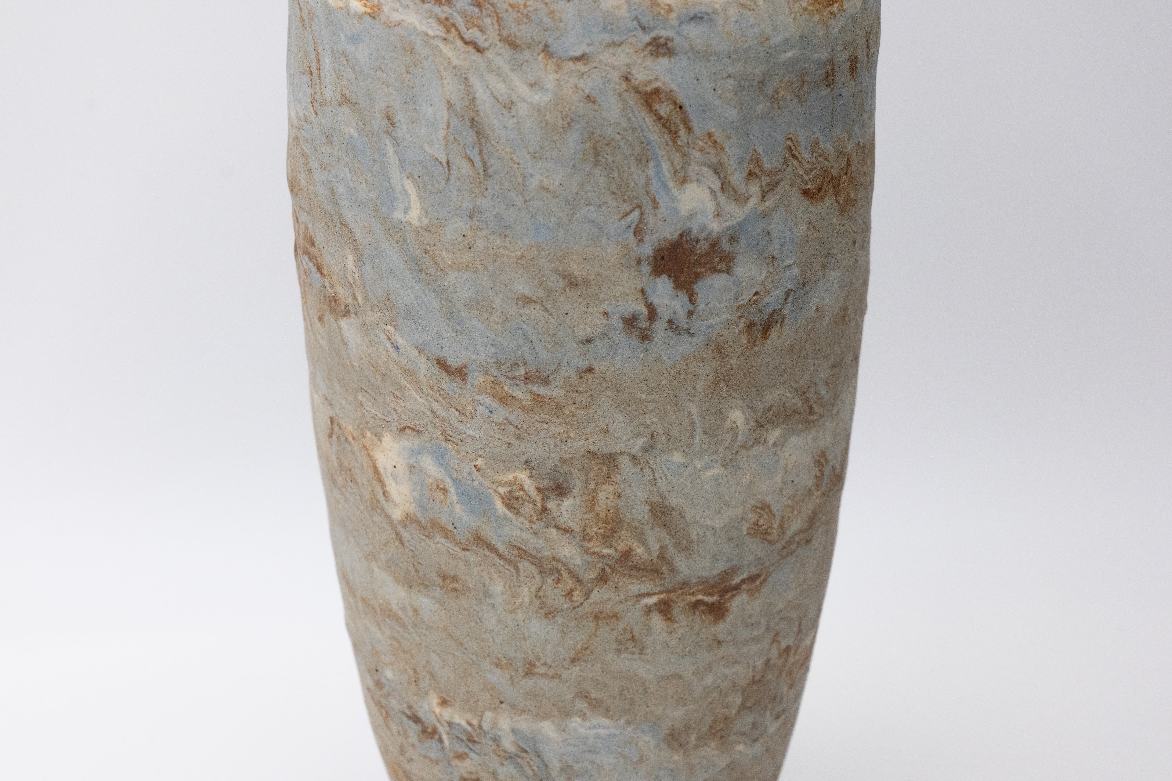 Vintage Japanese Large Flower Vase by Mori Shinsen