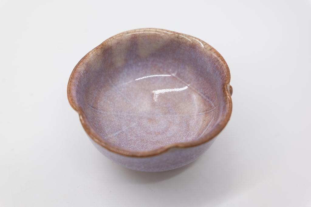 Vintage Hagi Ware Small Tea Cups – Set of Four