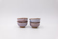 Vintage Hagi Ware Small Tea Cups – Set of Four